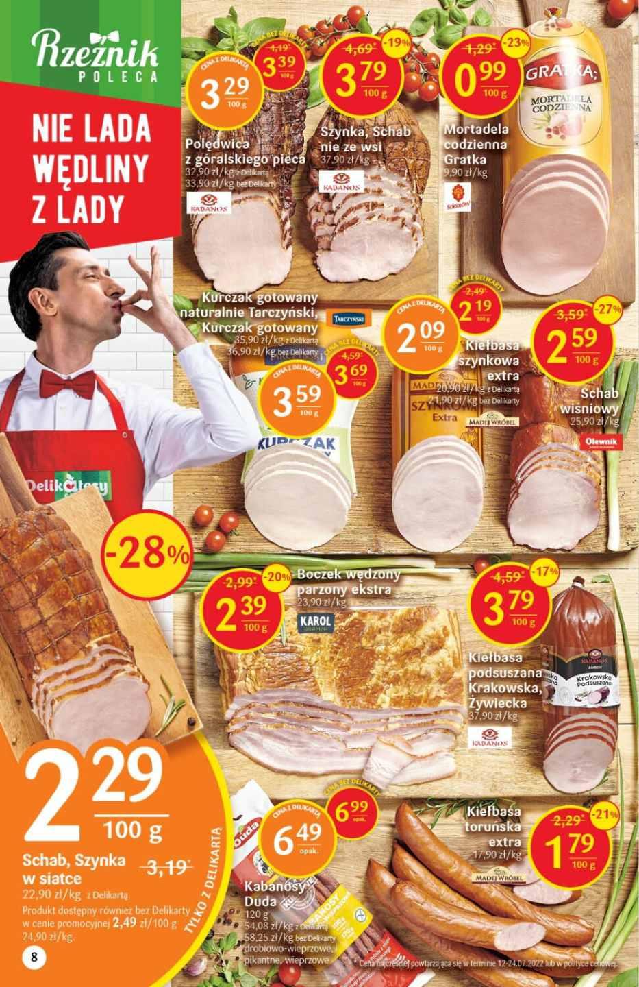 Gazetka promocyjna Delikatesy Centrum str. 8