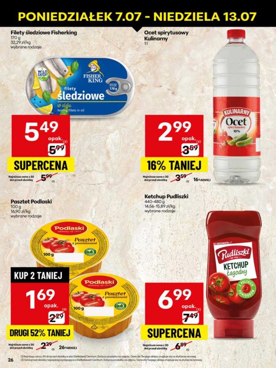 Gazetka promocyjna Delikatesy Centrum str. 26
