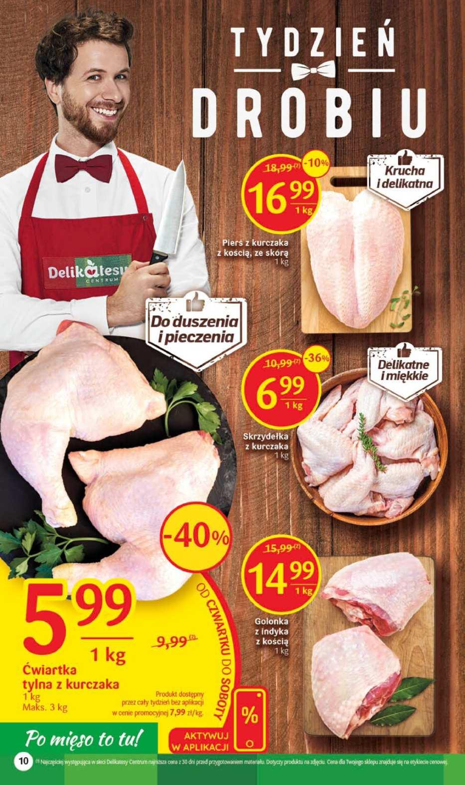 Gazetka promocyjna Delikatesy Centrum str. 10