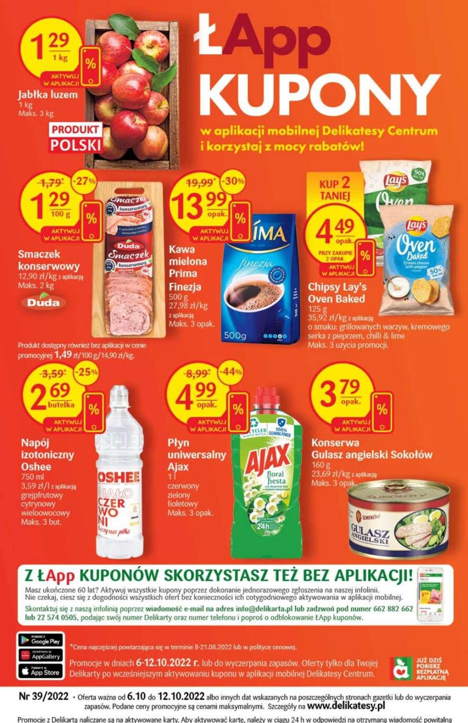 Gazetka promocyjna Delikatesy Centrum str. 36