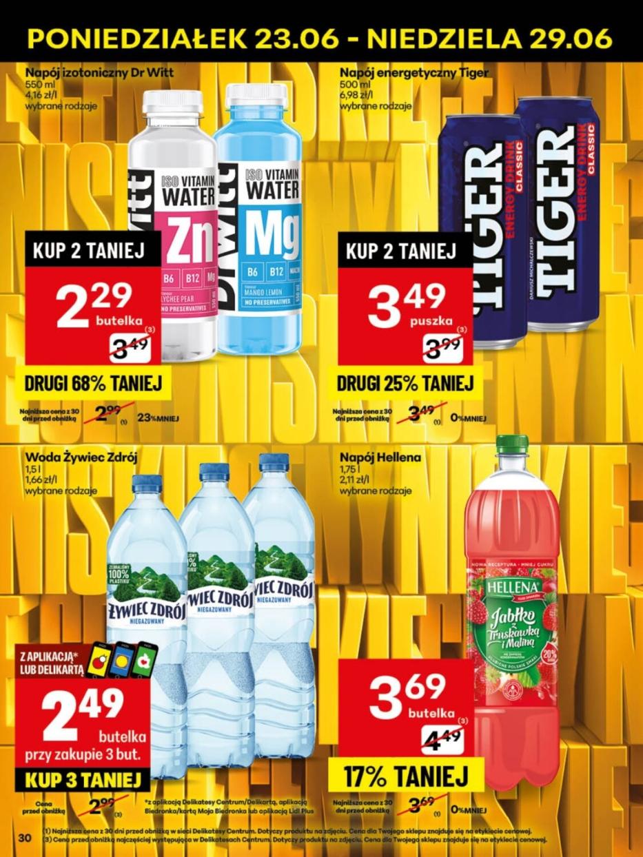 Gazetka promocyjna Delikatesy Centrum str. 30
