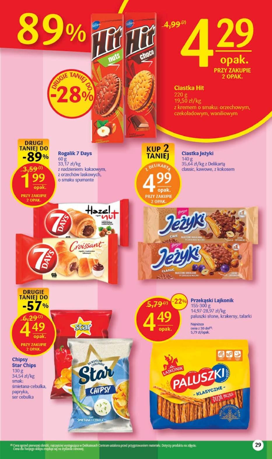 Gazetka promocyjna Delikatesy Centrum str. 29
