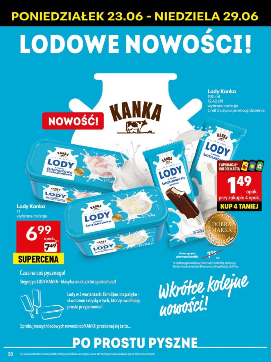 Gazetka promocyjna Delikatesy Centrum str. 28