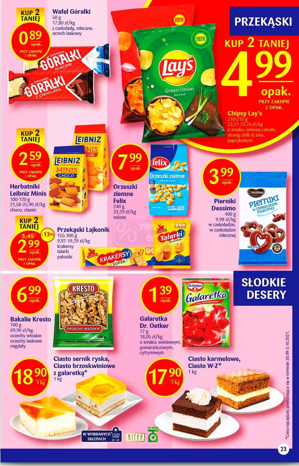 Gazetka promocyjna Delikatesy Centrum str. 23