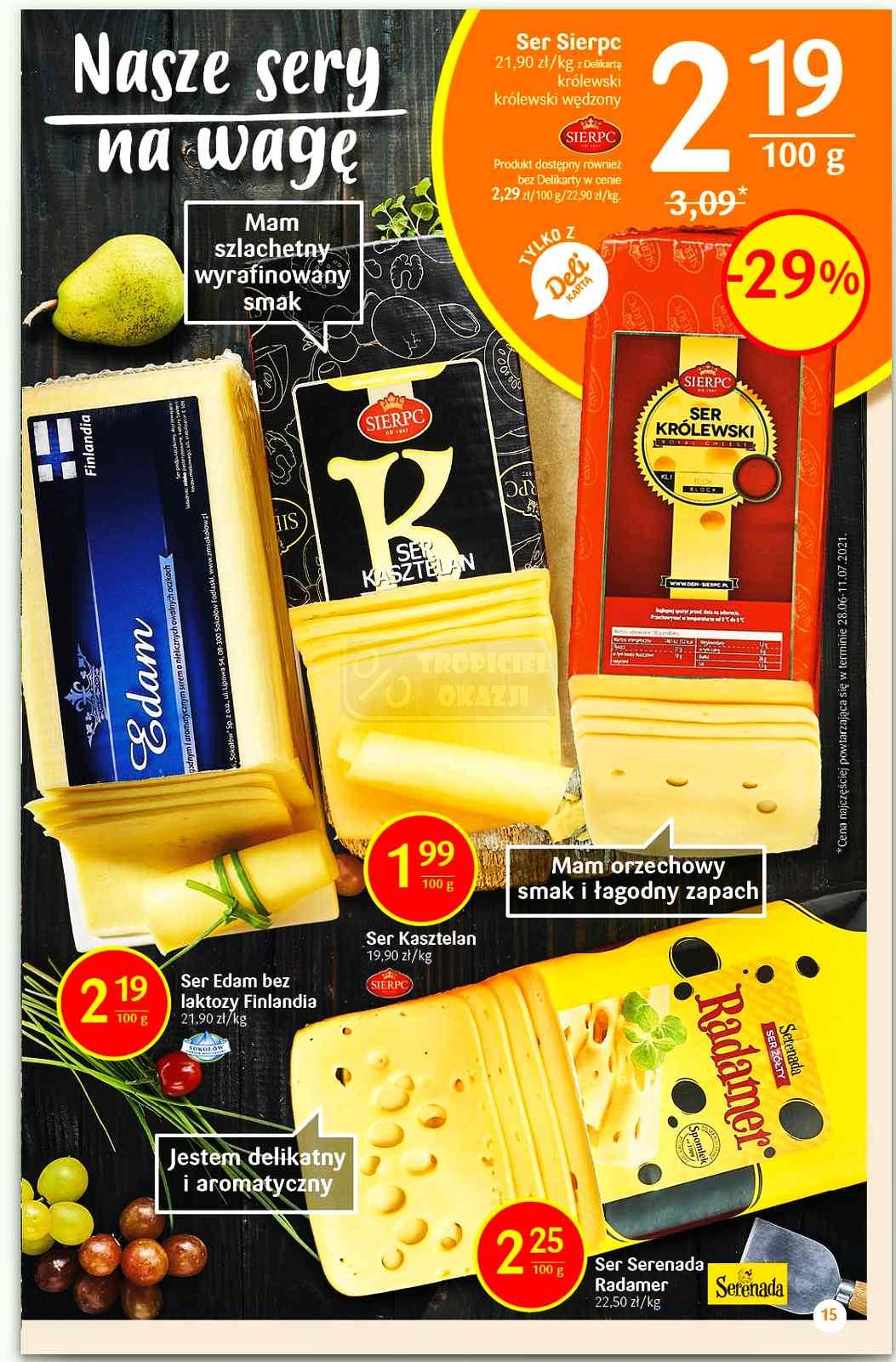 Gazetka promocyjna Delikatesy Centrum str. 15