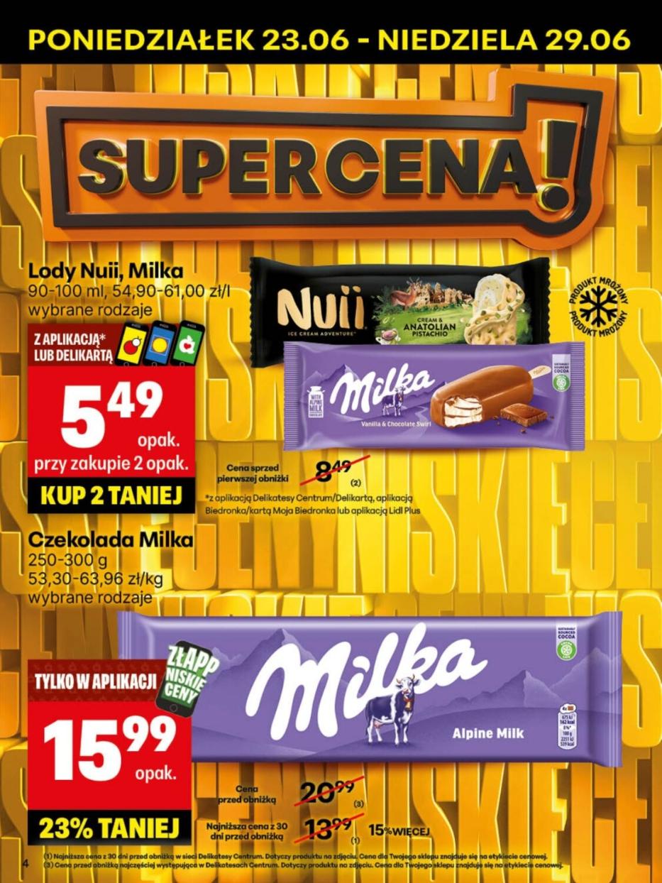 Gazetka promocyjna Delikatesy Centrum str. 4
