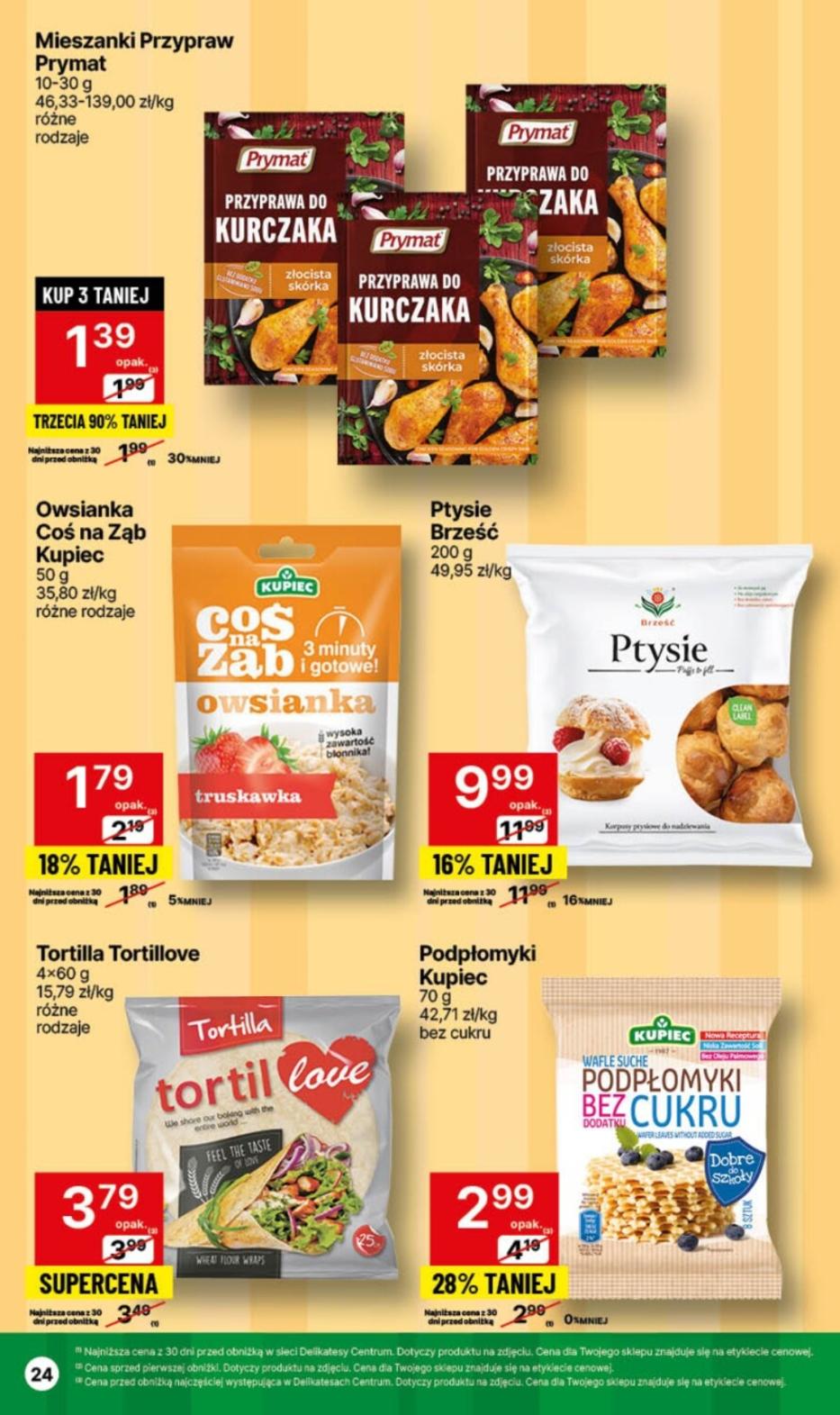 Gazetka promocyjna Delikatesy Centrum str. 24