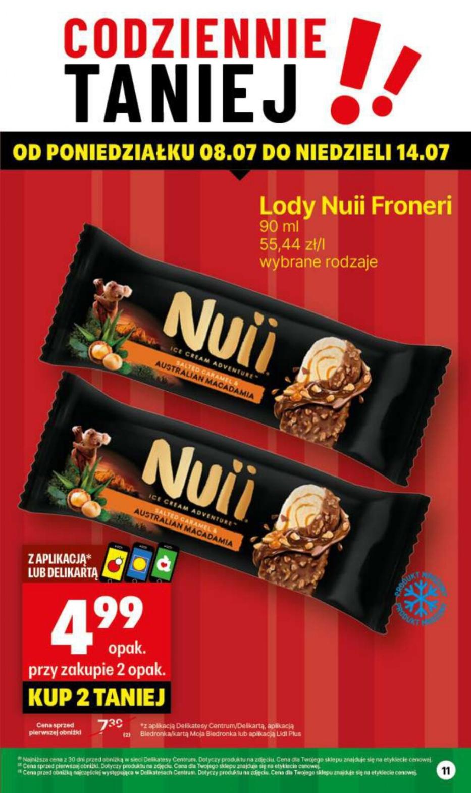 Gazetka promocyjna Delikatesy Centrum str. 11