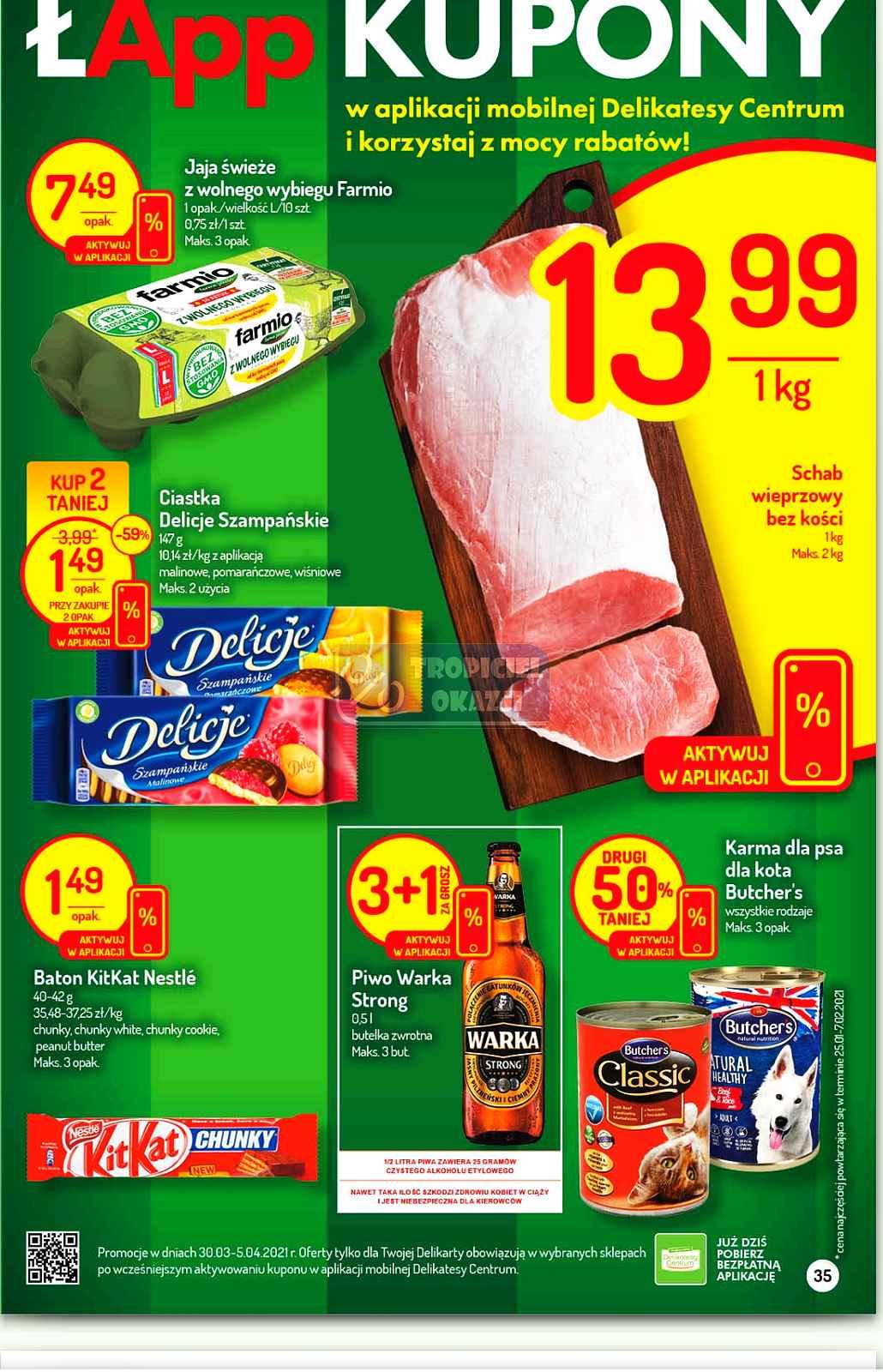 Gazetka promocyjna Delikatesy Centrum str. 35
