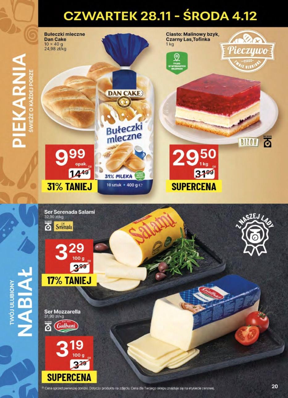 Gazetka promocyjna Delikatesy Centrum str. 20