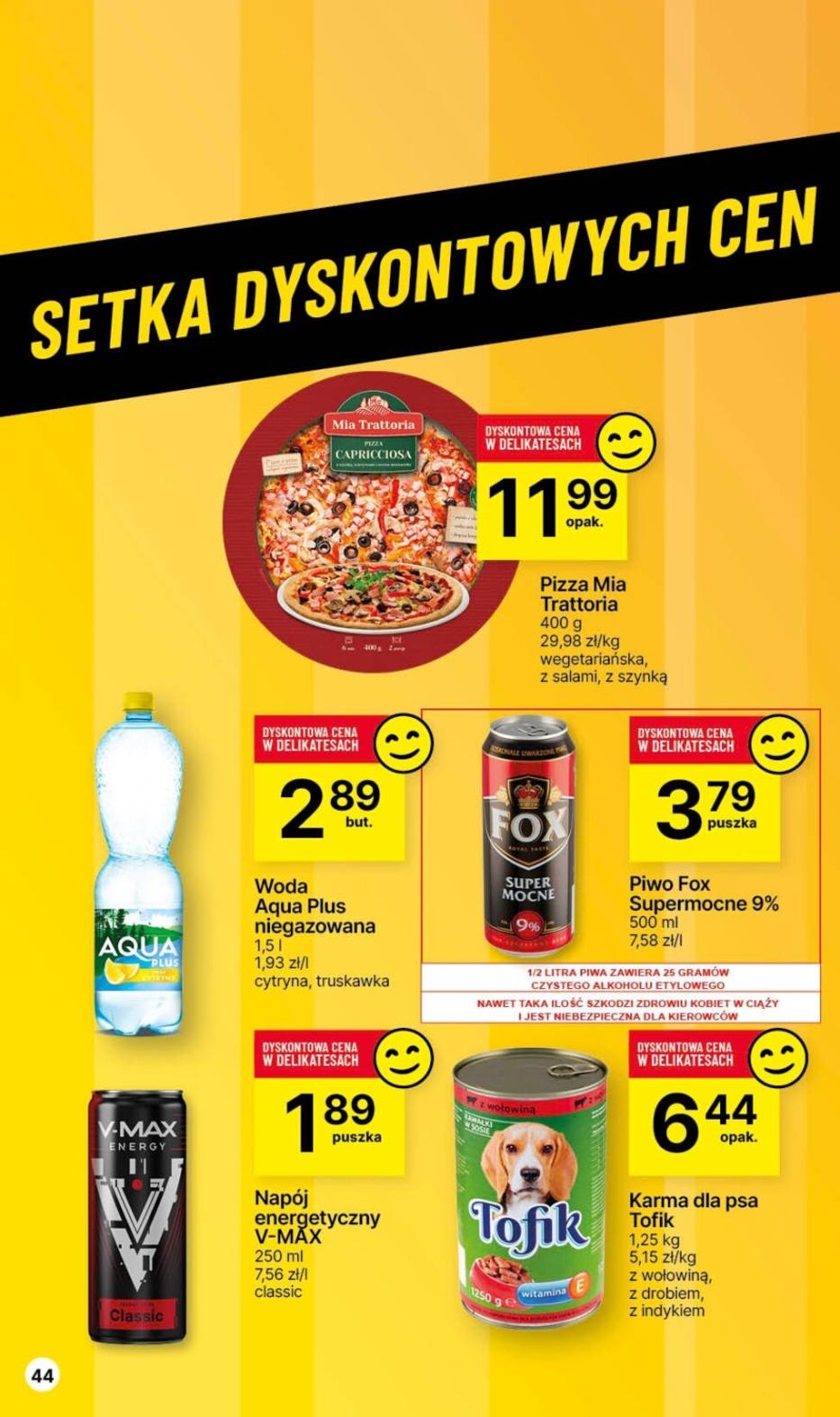 Gazetka promocyjna Delikatesy Centrum str. 44