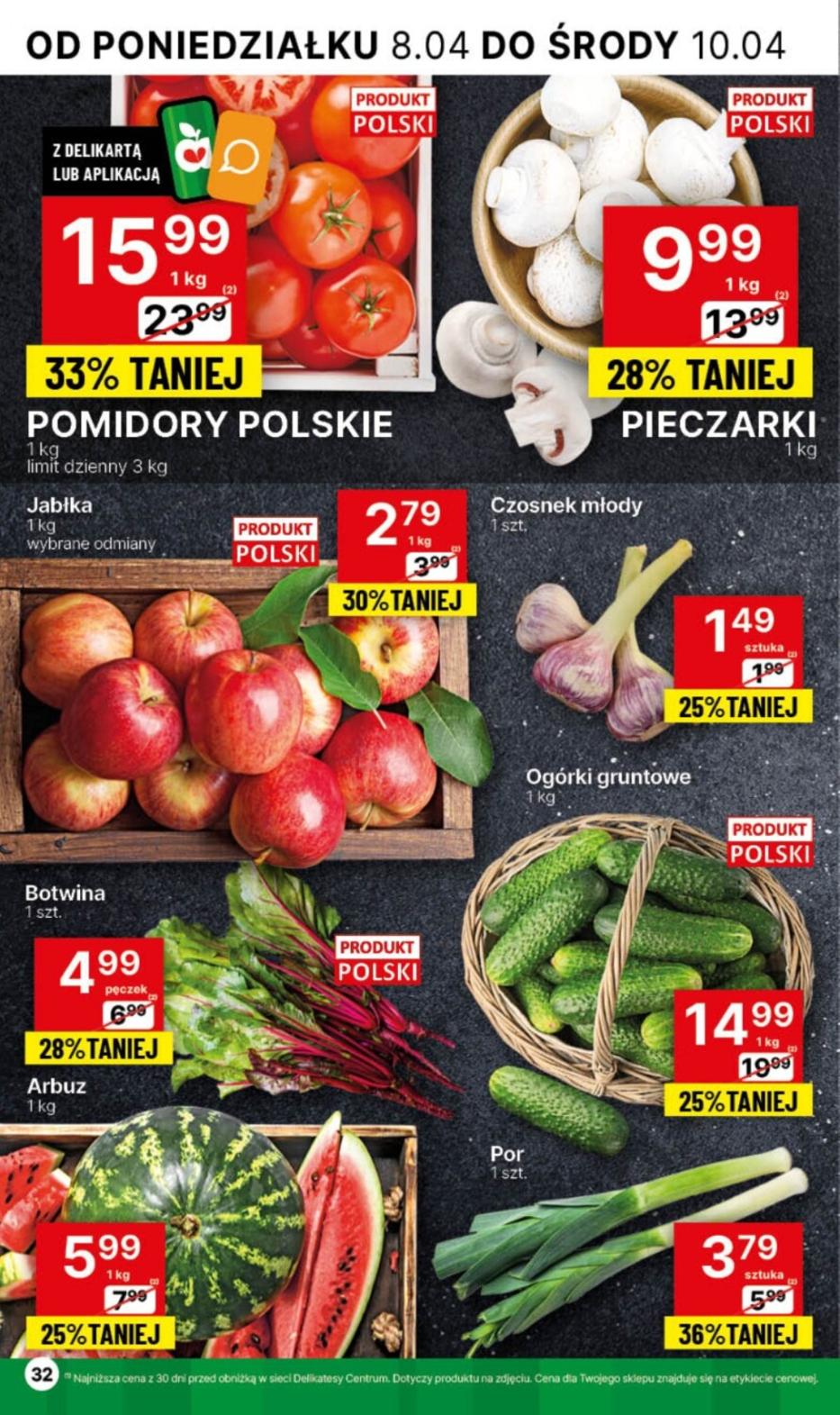Gazetka promocyjna Delikatesy Centrum str. 32