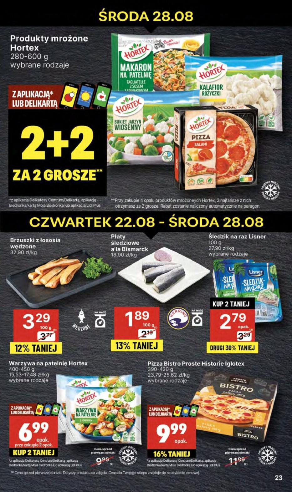 Gazetka promocyjna Delikatesy Centrum str. 23
