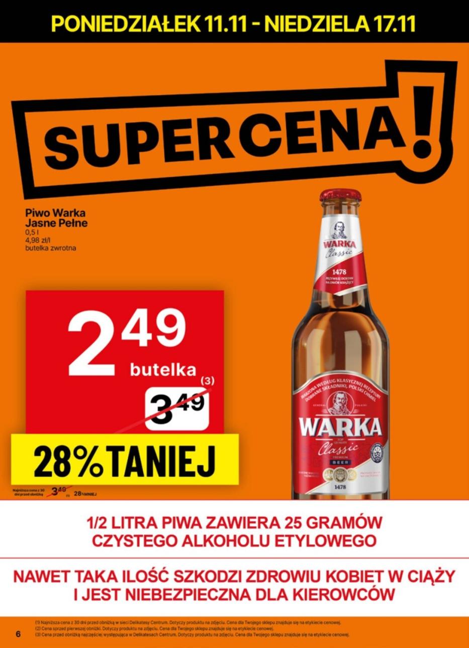 Gazetka promocyjna Delikatesy Centrum str. 6