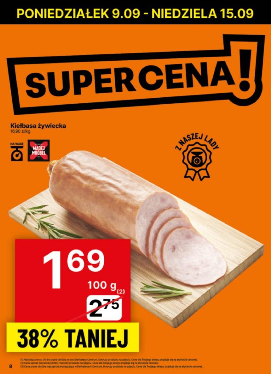 Gazetka promocyjna Delikatesy Centrum str. 8