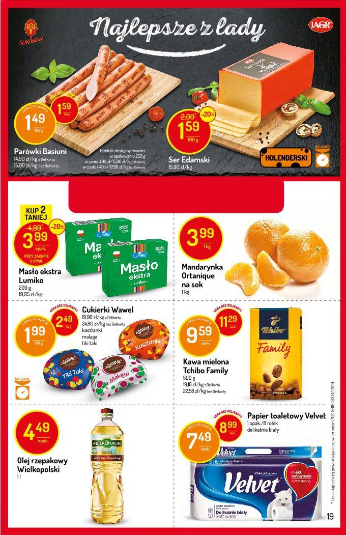 Gazetka promocyjna Delikatesy Centrum str. 19