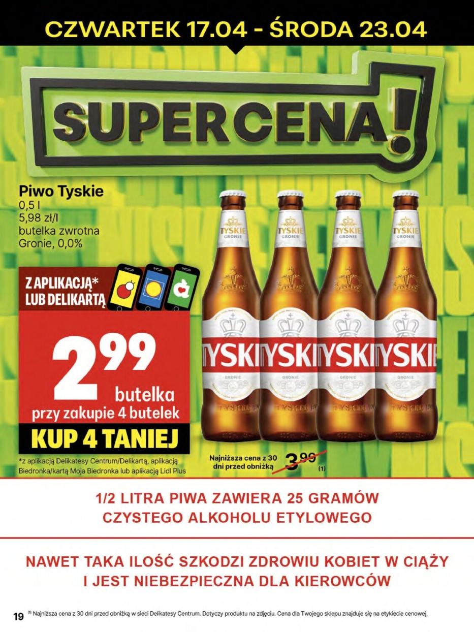 Gazetka promocyjna Delikatesy Centrum str. 19