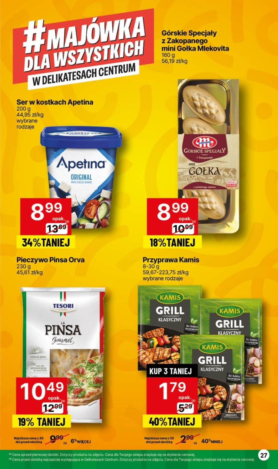 Gazetka promocyjna Delikatesy Centrum str. 27