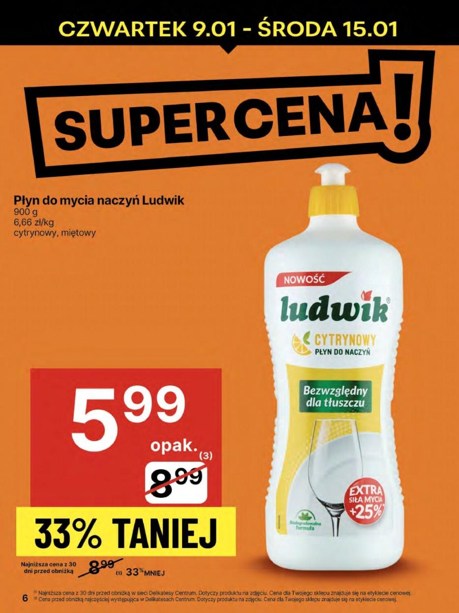 Gazetka promocyjna Delikatesy Centrum str. 6