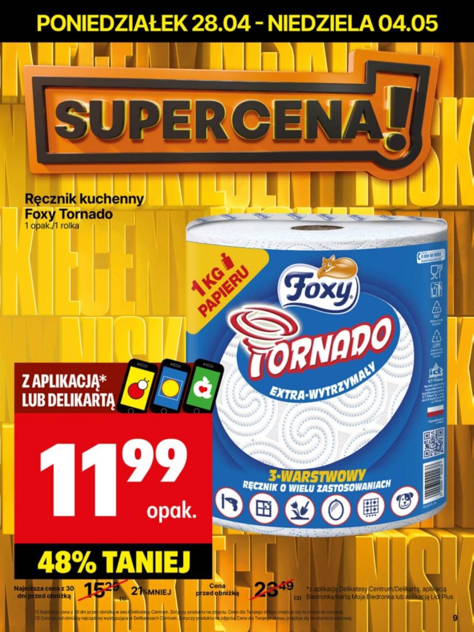 Gazetka promocyjna Delikatesy Centrum str. 9