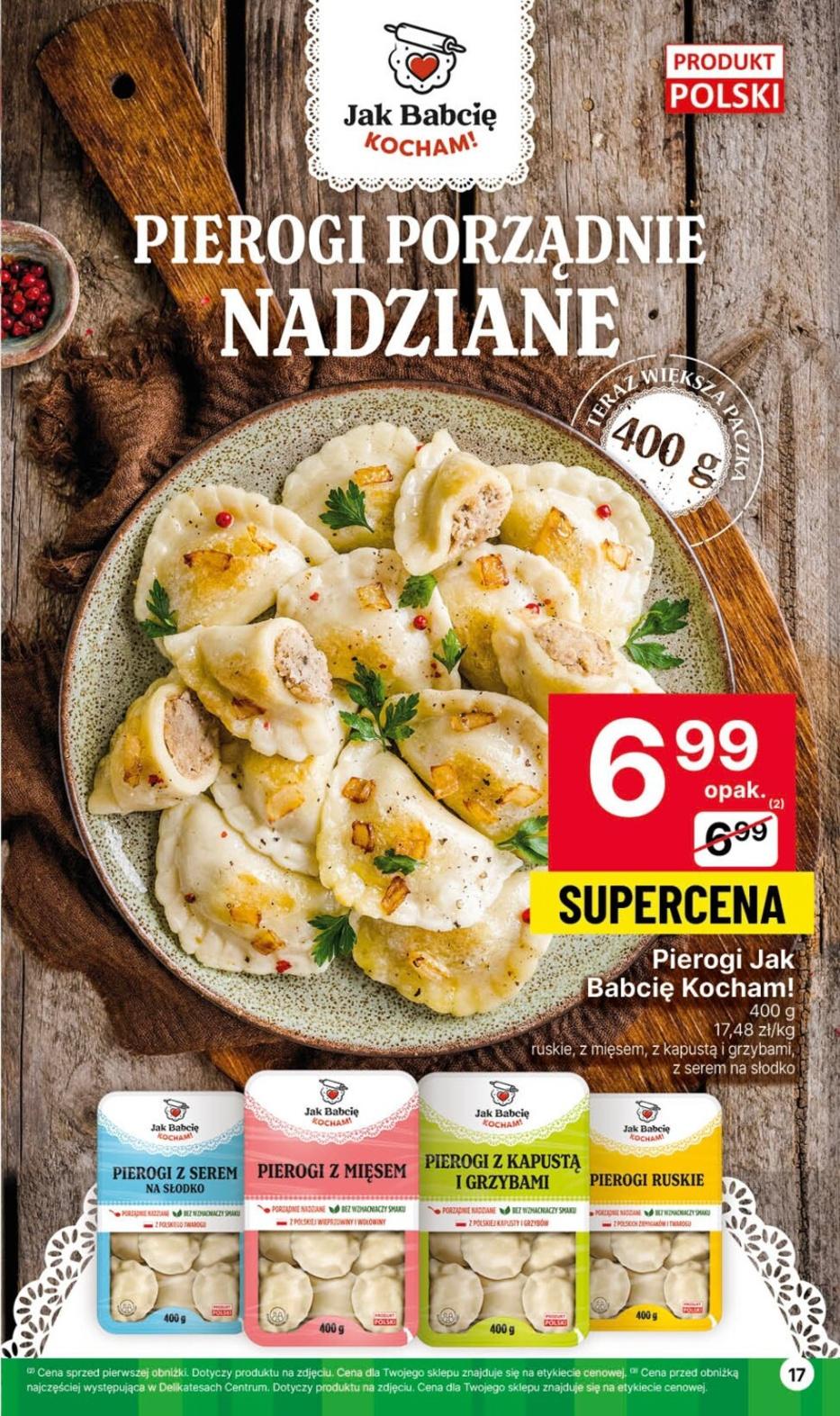 Gazetka promocyjna Delikatesy Centrum str. 17