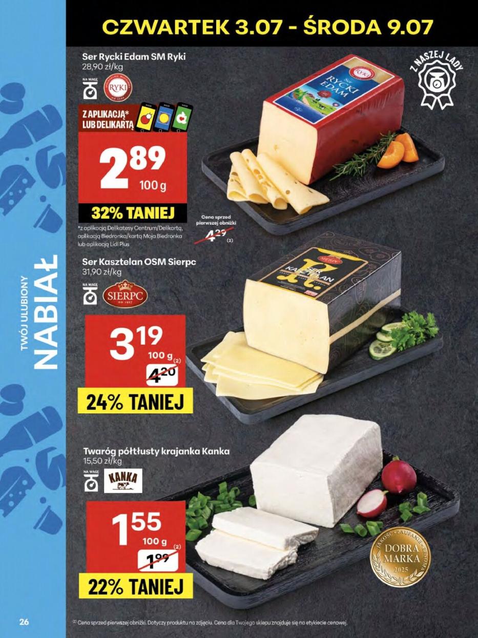 Gazetka promocyjna Delikatesy Centrum str. 26