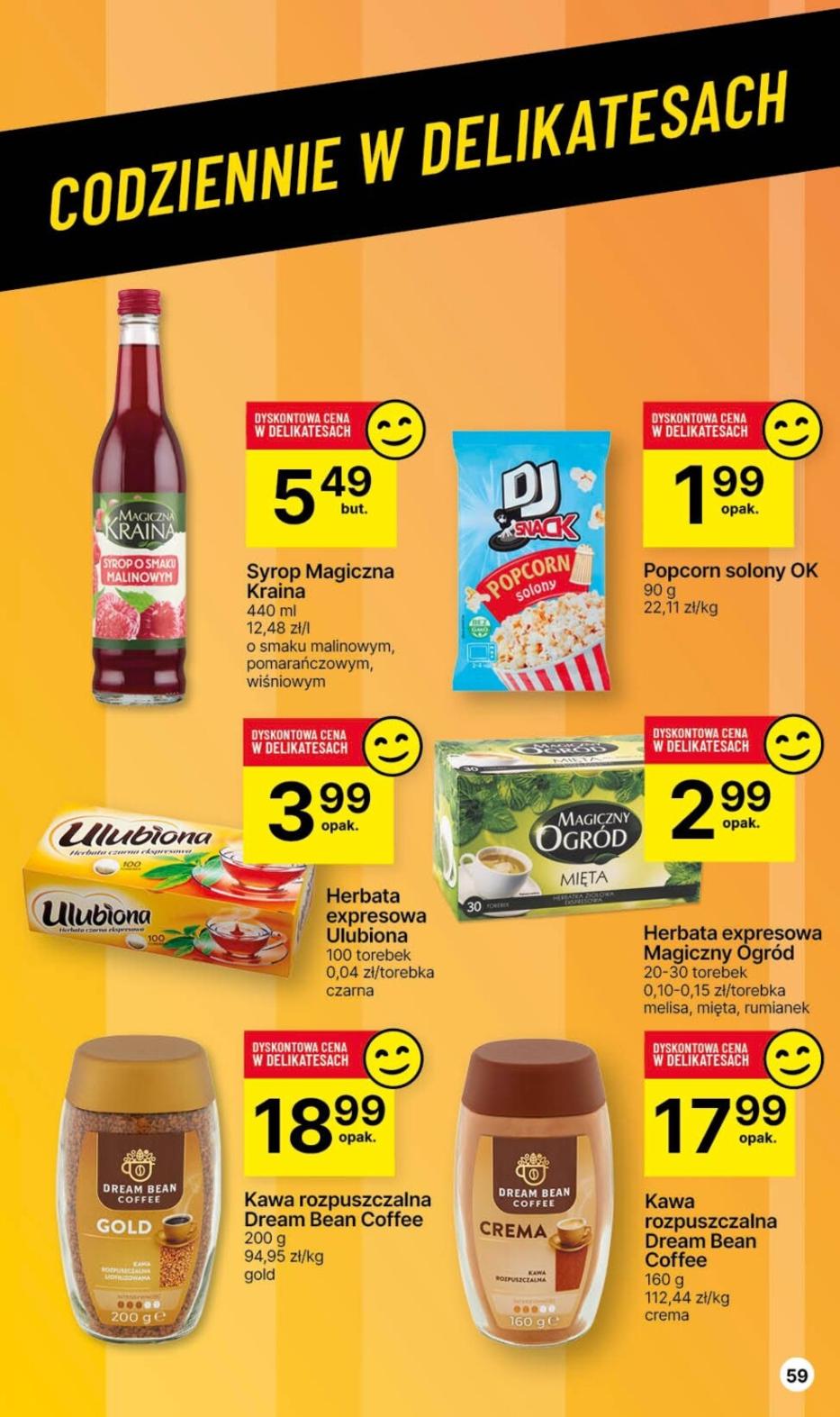 Gazetka promocyjna Delikatesy Centrum str. 59