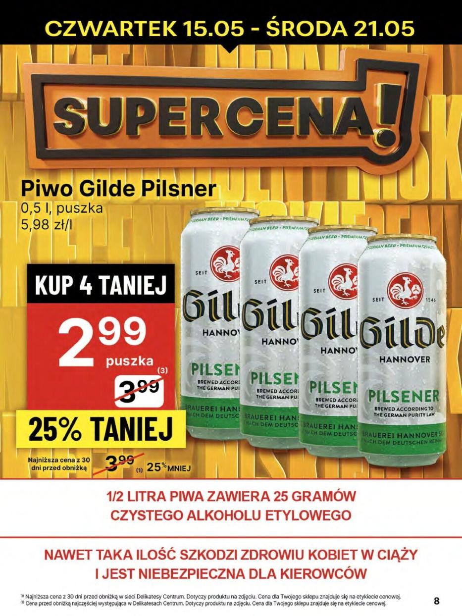 Gazetka promocyjna Delikatesy Centrum str. 8
