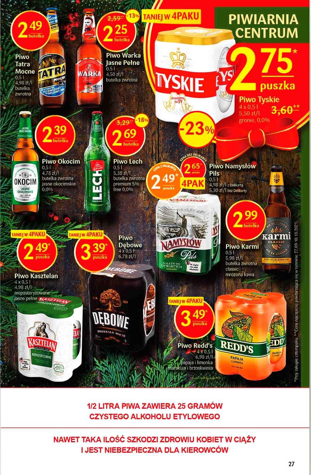 Gazetka promocyjna Delikatesy Centrum str. 27