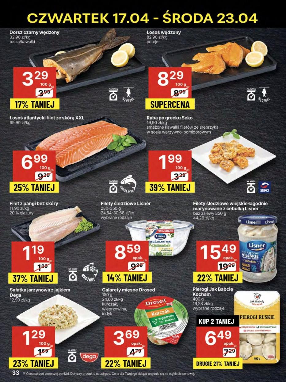 Gazetka promocyjna Delikatesy Centrum str. 33