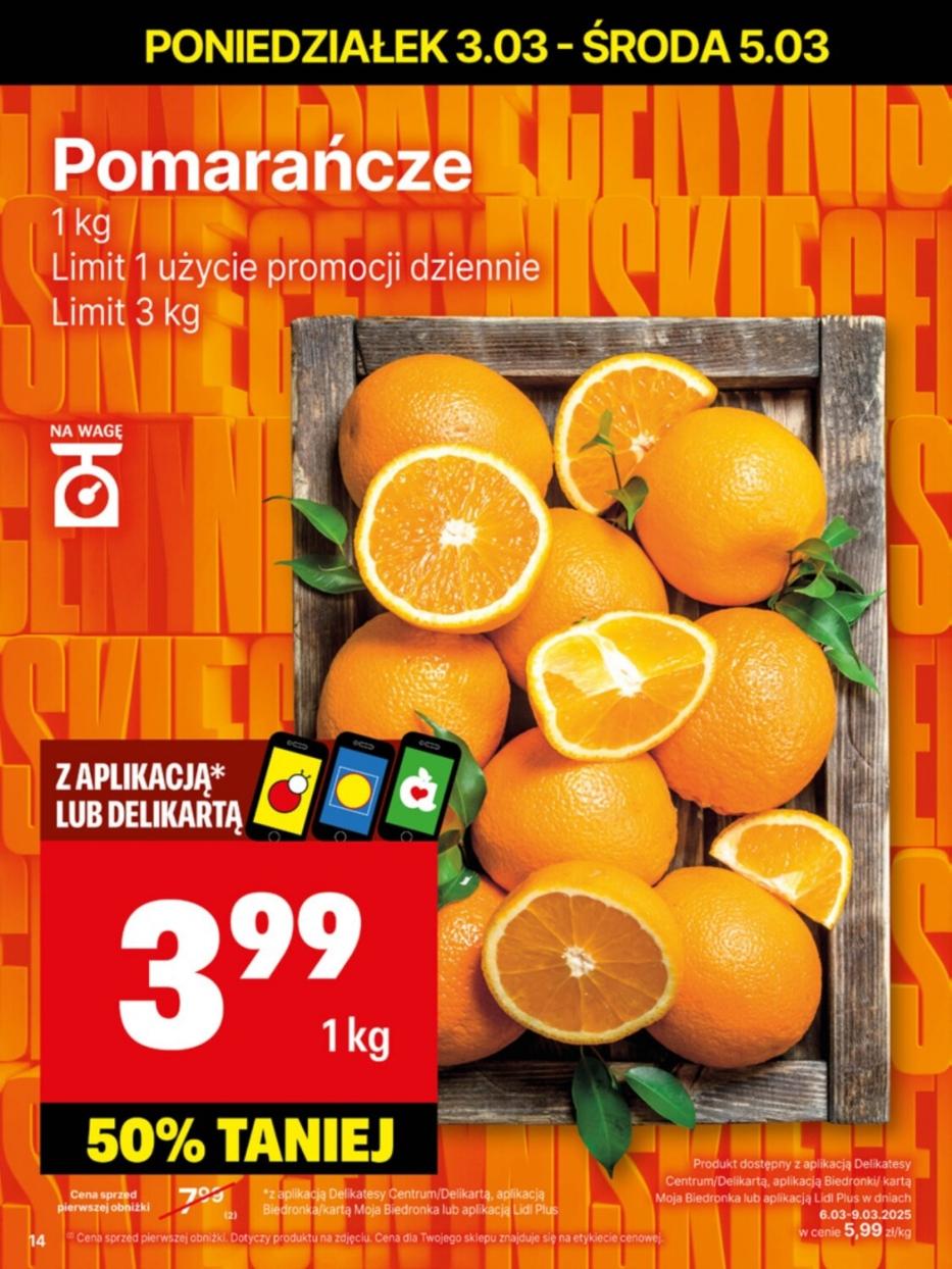 Gazetka promocyjna Delikatesy Centrum str. 14
