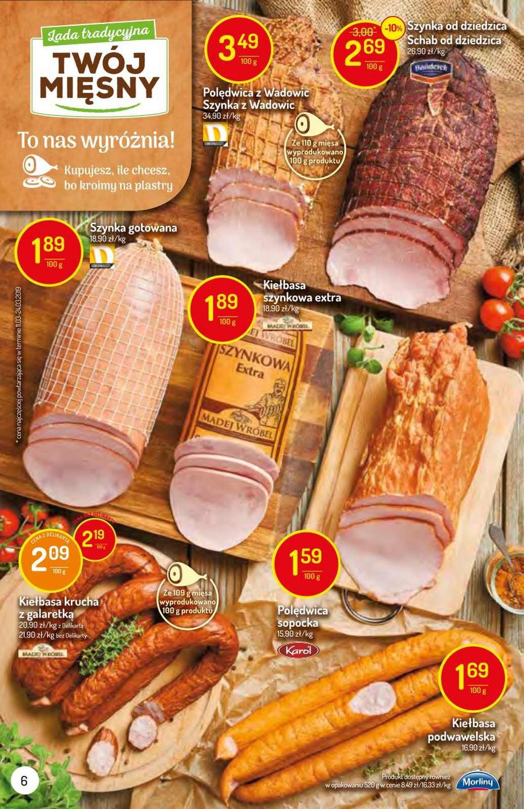 Gazetka promocyjna Delikatesy Centrum str. 6