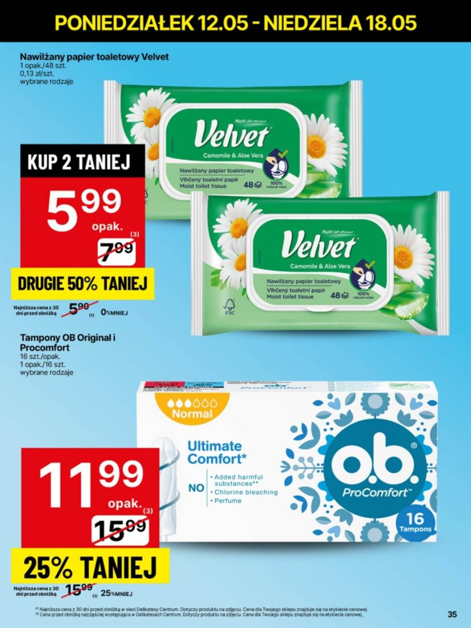 Gazetka promocyjna Delikatesy Centrum str. 35