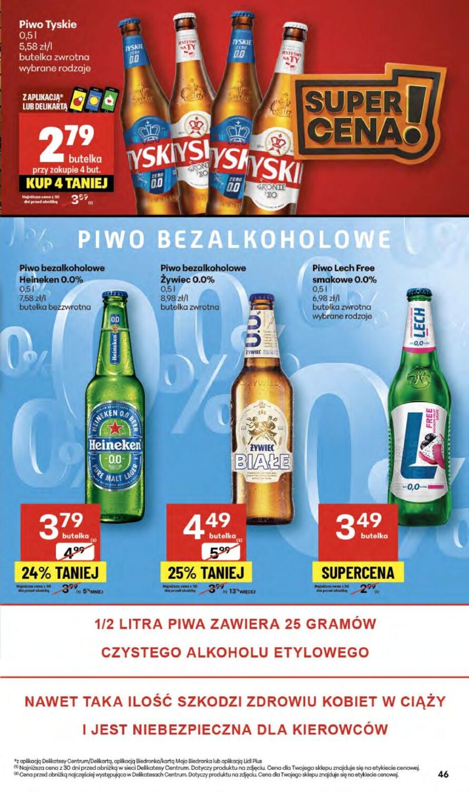Gazetka promocyjna Delikatesy Centrum str. 46