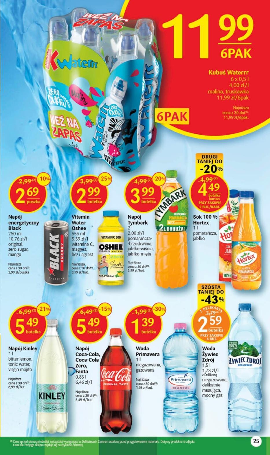 Gazetka promocyjna Delikatesy Centrum str. 25