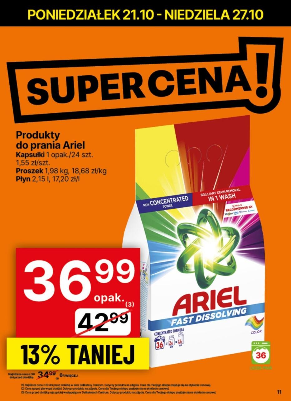 Gazetka promocyjna Delikatesy Centrum str. 11