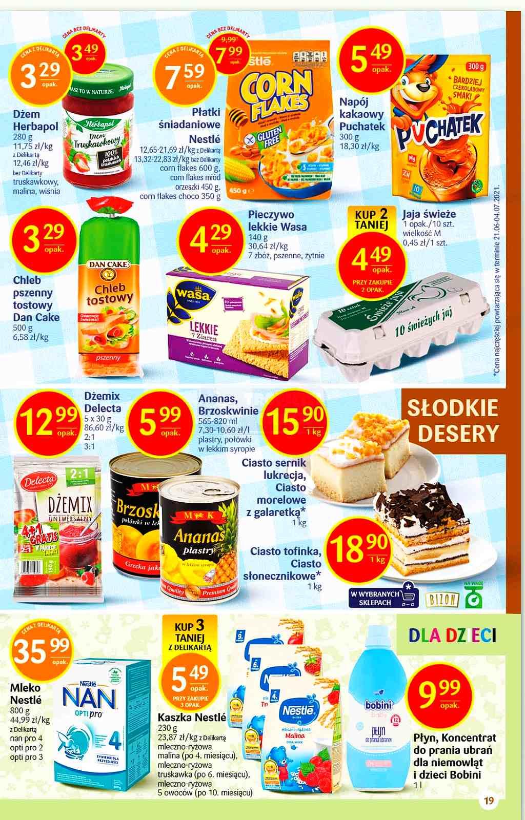 Gazetka promocyjna Delikatesy Centrum str. 19