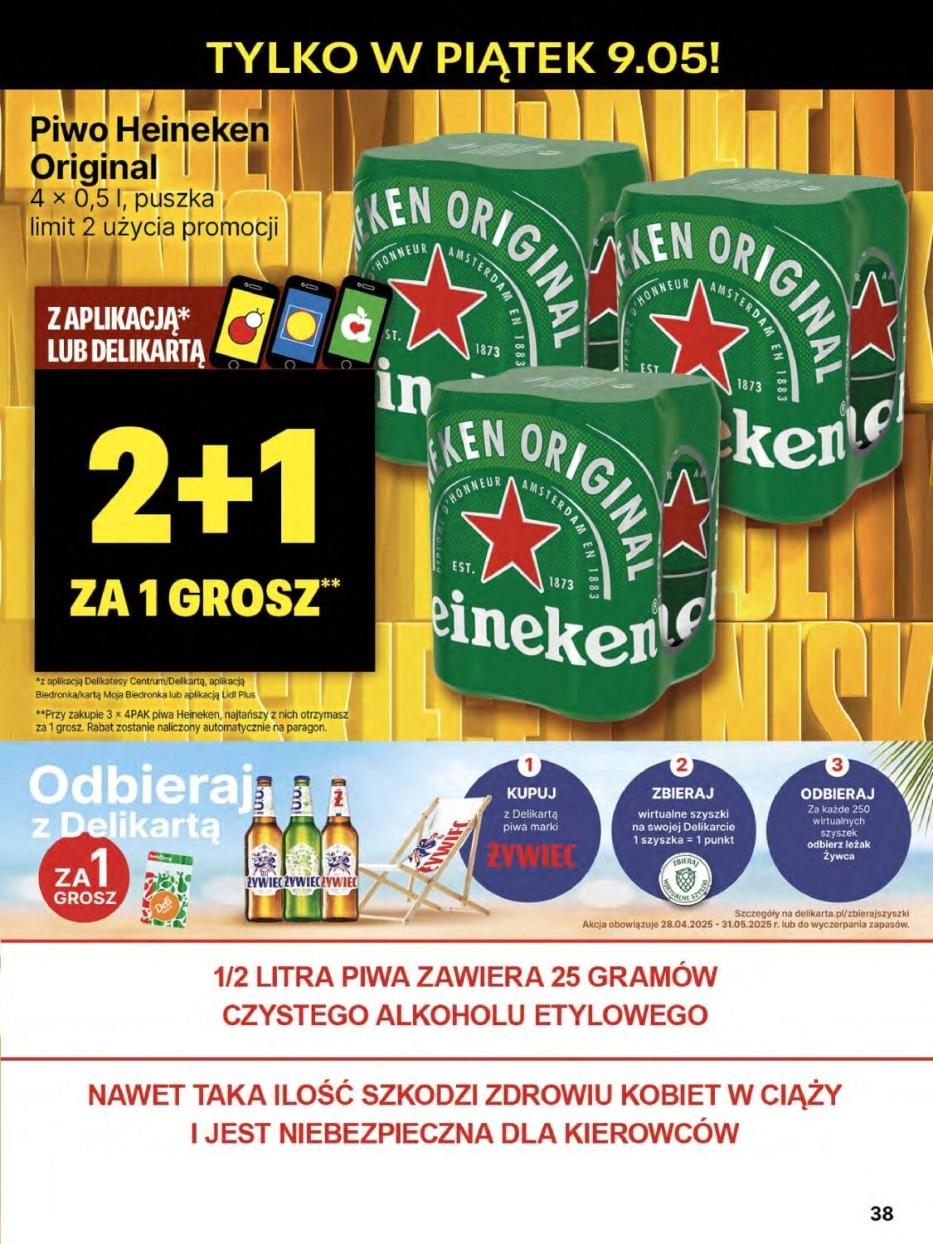 Gazetka promocyjna Delikatesy Centrum str. 38