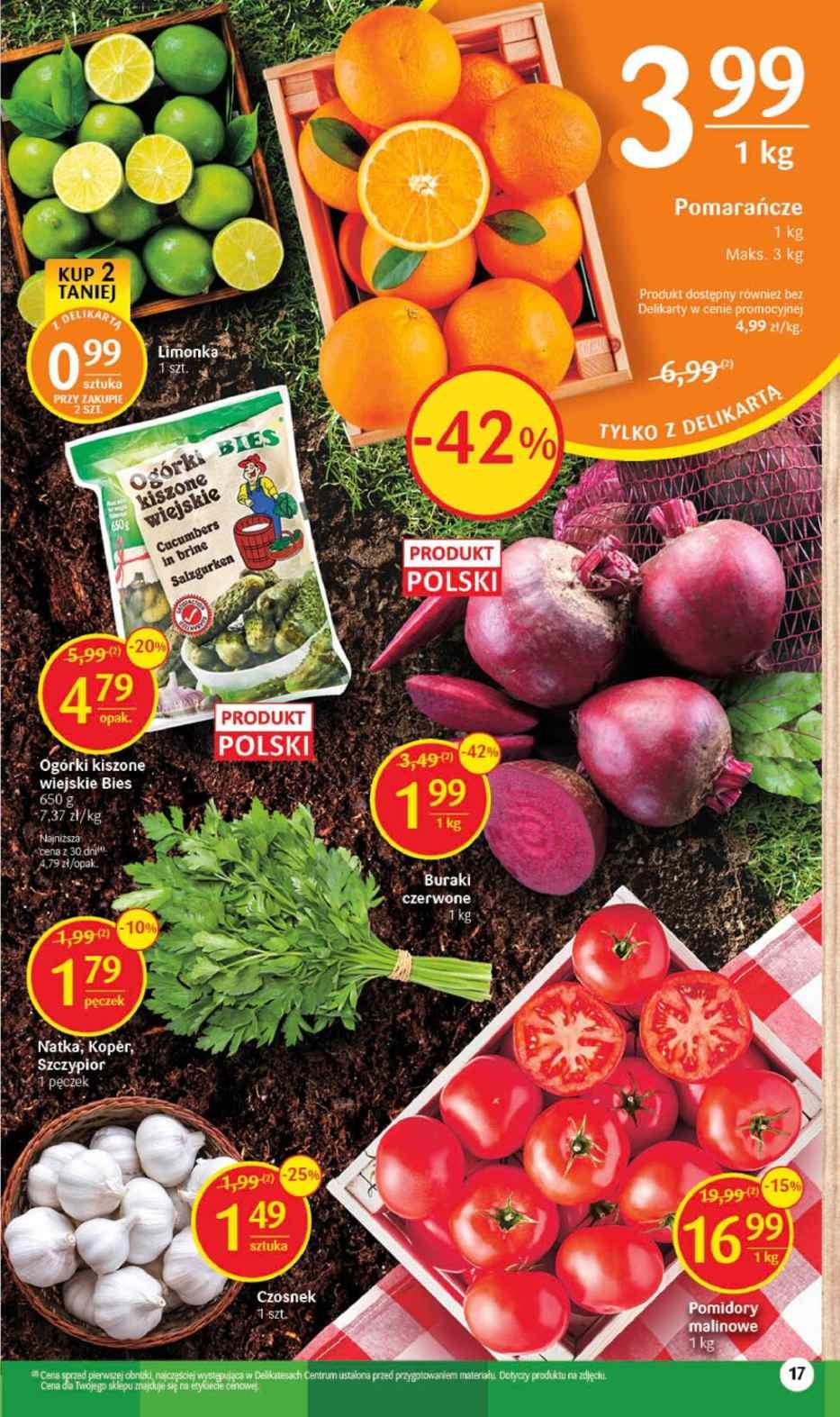 Gazetka promocyjna Delikatesy Centrum str. 17