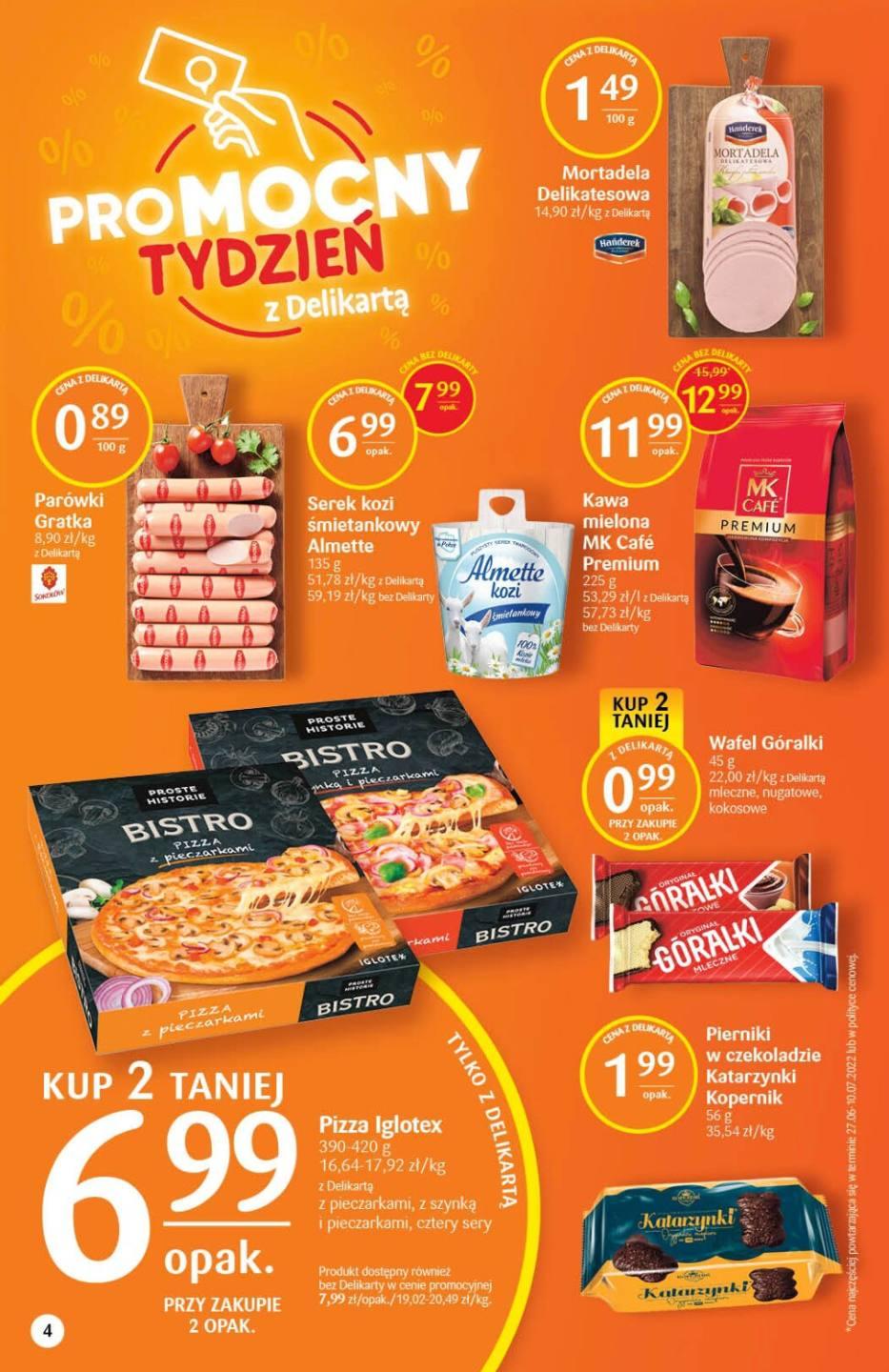 Gazetka promocyjna Delikatesy Centrum str. 4