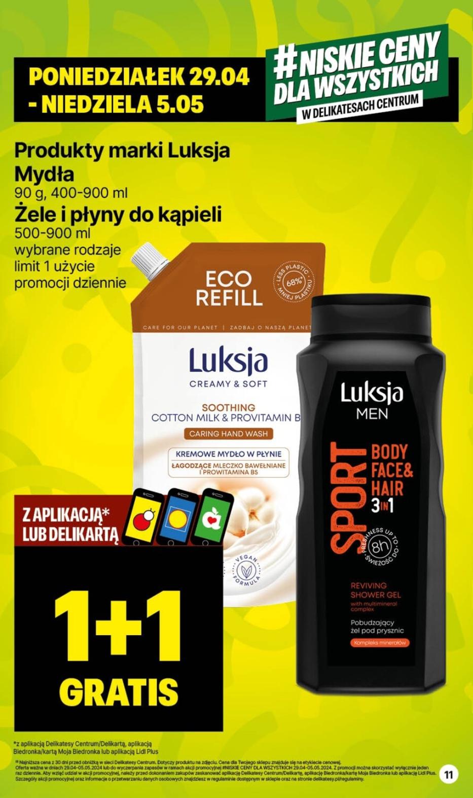 Gazetka promocyjna Delikatesy Centrum str. 11