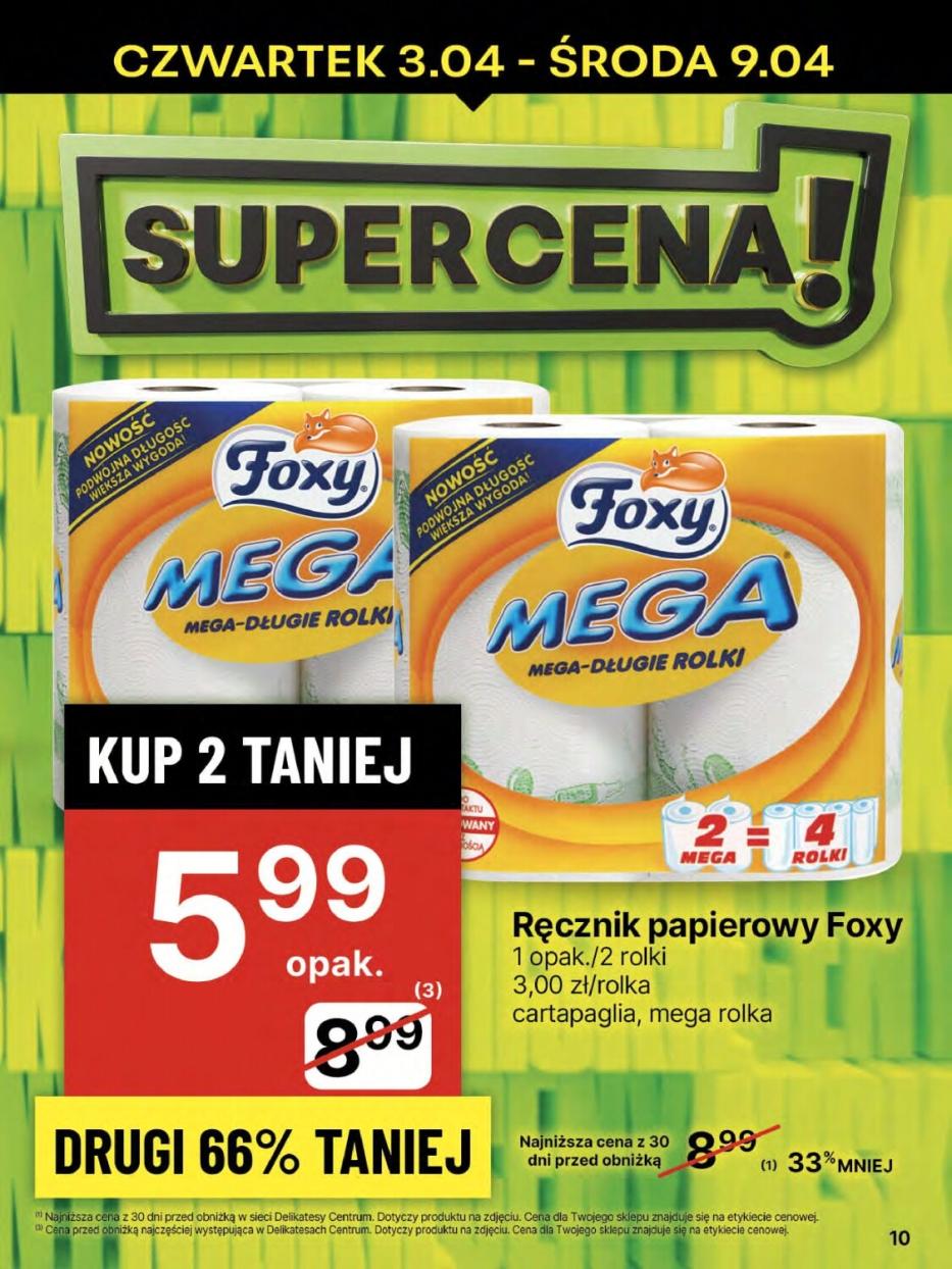 Gazetka promocyjna Delikatesy Centrum str. 10