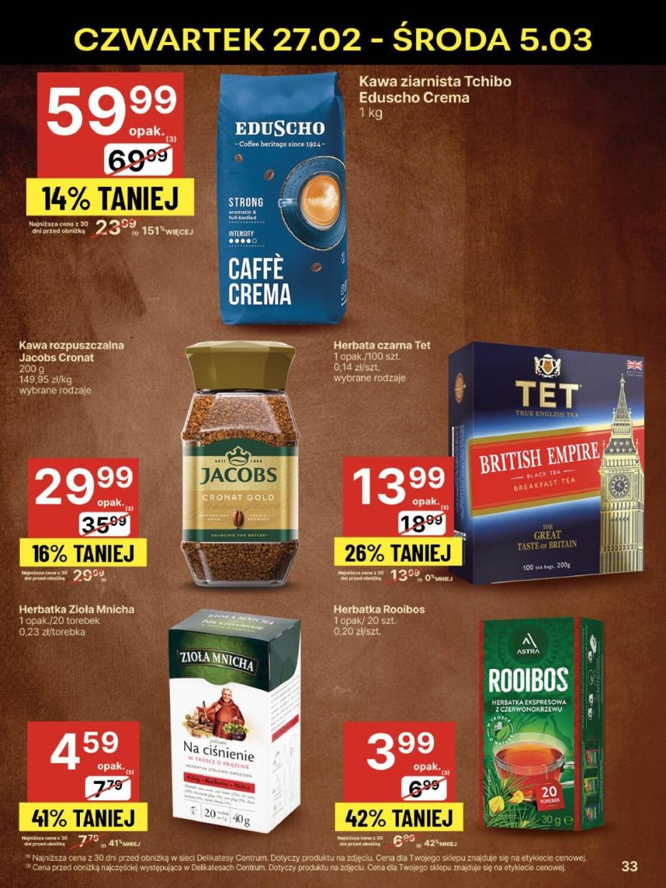 Gazetka promocyjna Delikatesy Centrum str. 33