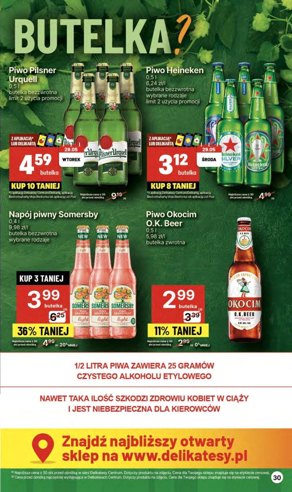Gazetka promocyjna Delikatesy Centrum str. 30