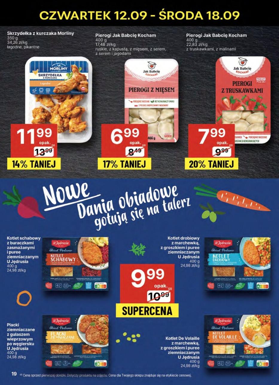 Gazetka promocyjna Delikatesy Centrum str. 19