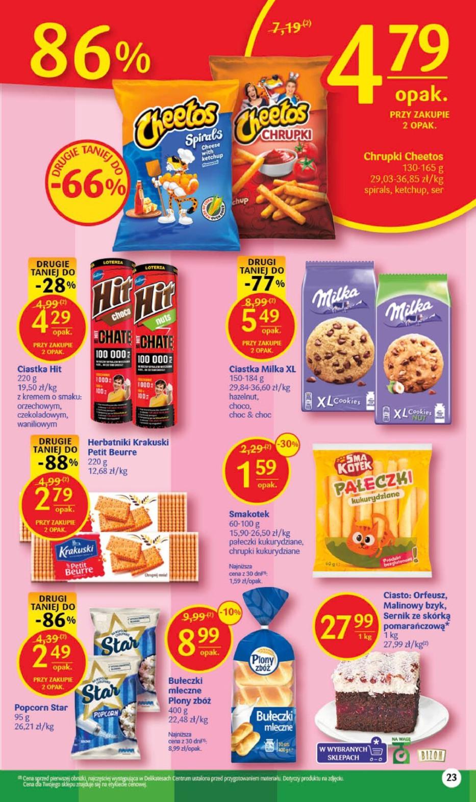 Gazetka promocyjna Delikatesy Centrum str. 23