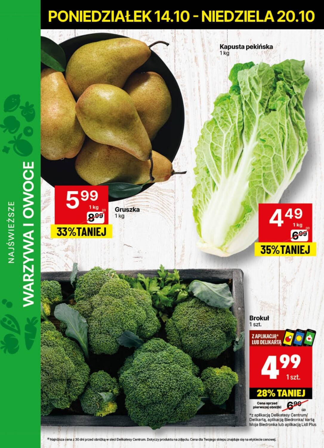 Gazetka promocyjna Delikatesy Centrum str. 14