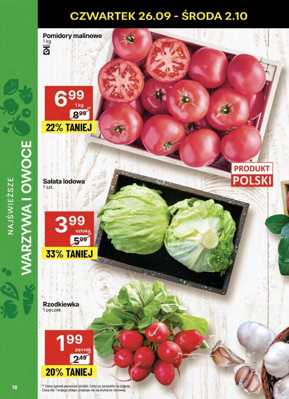 Gazetka promocyjna Delikatesy Centrum str. 18