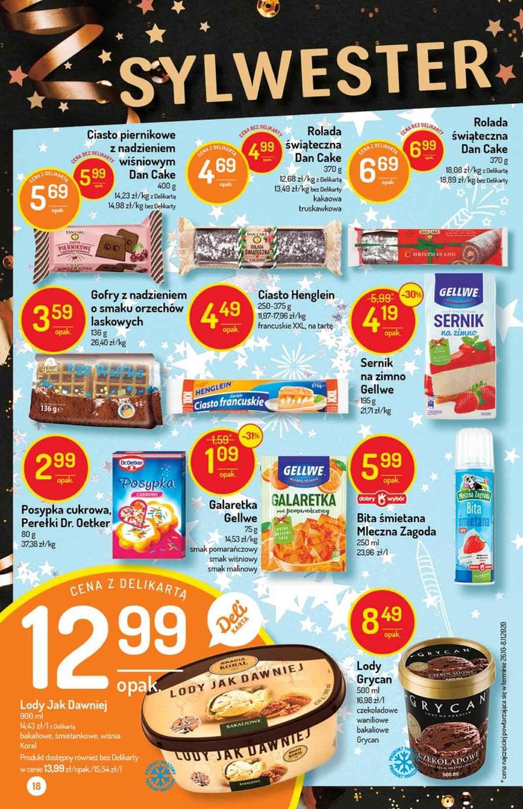 Gazetka promocyjna Delikatesy Centrum str. 18