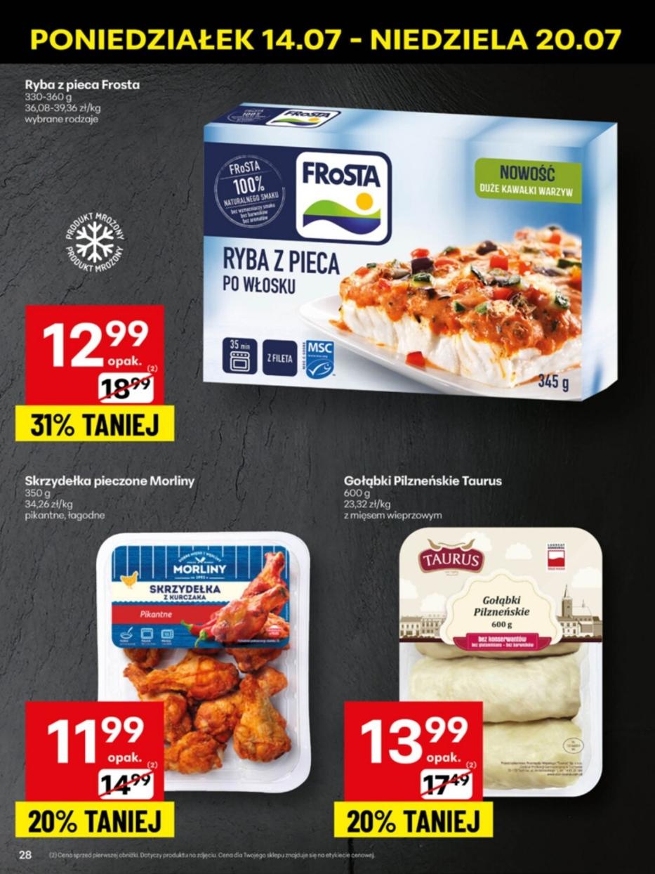 Gazetka promocyjna Delikatesy Centrum str. 28